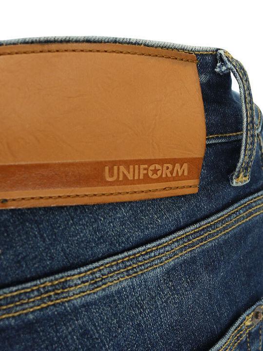 Uniform Jeans Dean Pantaloni de Bărbați din Jean DEAN BLUE 7-UM0048.831.S1.050