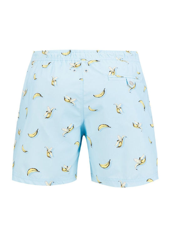 John Frank Men's Swimwear Shorts Blue