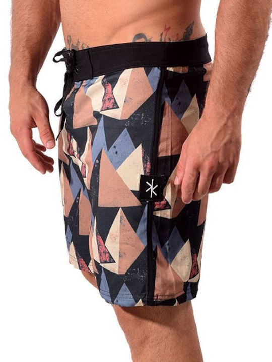 Shaikko Herren Badebekleidung Shorts Hellblau