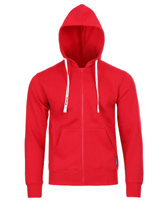 Stenso Remo Arbeitsjacke mit Kapuze Rot