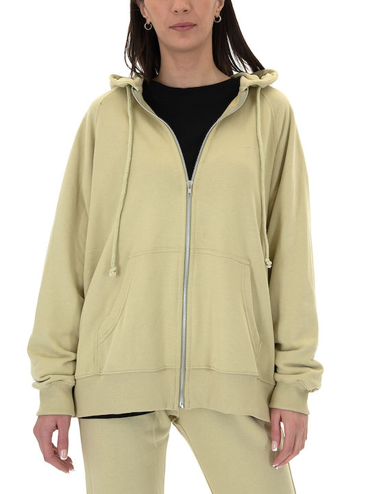 Four Minds Women's Hooded Cardigan GREEN