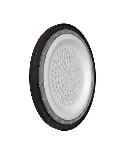 Atman Commercial Bell Light 100W Natural White with Built-in LED White Ø26xH3cm