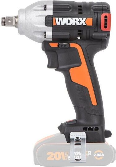 Worx Brushless Impact Wrench Battery 20V with Socket 1/2"