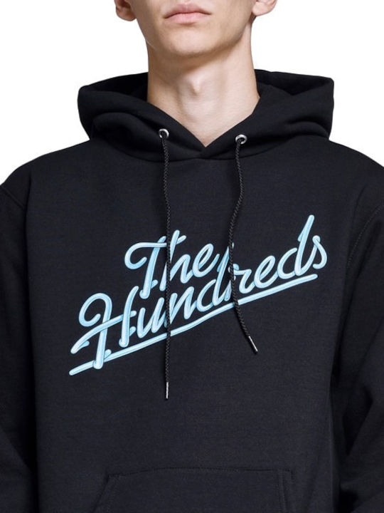 The Hundreds Ανδρικό Φούτερ με Κουκούλα Black