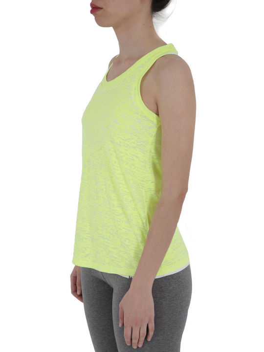 Freddy Women's Athletic Blouse Sleeveless Yellow