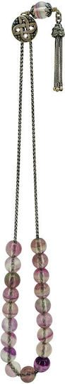 Kiriakos Gofas Silver Worry Beads Silver 27cm
