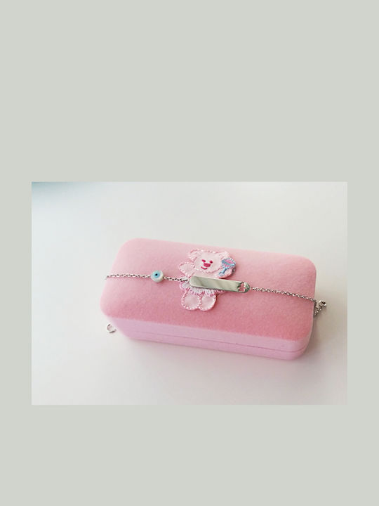Xrisokosmima Kinderarmband Weißgold 9K