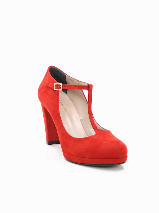 Ellen Pumps Rot