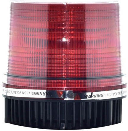 Auto Gs Φάρος Αυτοκινήτου LED 12V 9cm με Κόκκινο Φωτισμό