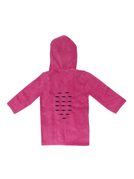 Like Kids Robe Winter Fleece Pyjama Fuchsia