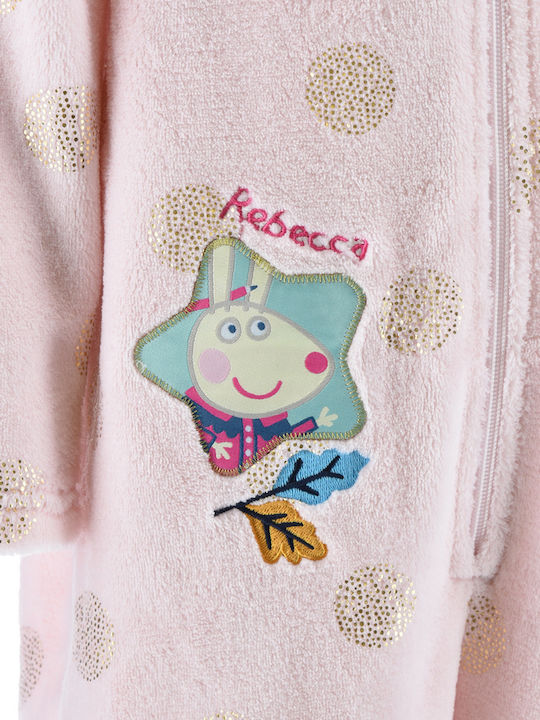 Superheroes Детска цяла пижама Зимна Поларена Pink Peppa Pig