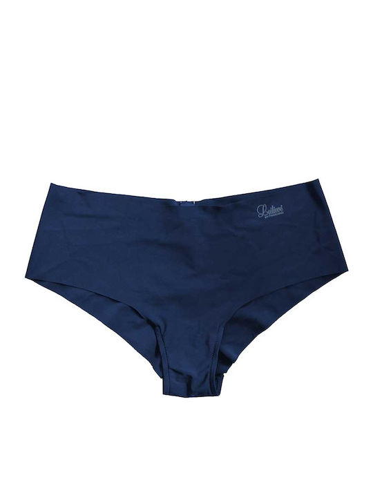 Дамско Боксерски без Шевове blue navy