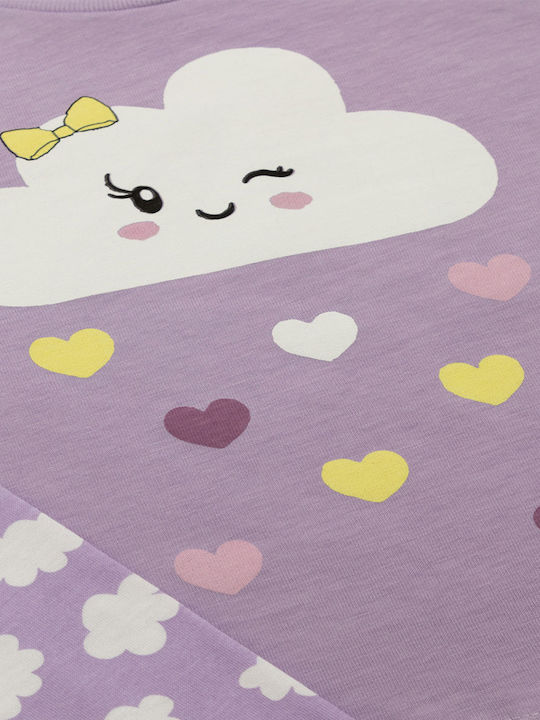 Minerva Детска пижама Зимна Lavender Dreams