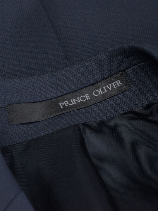 Prince Oliver Herrenanzugsjacke Μπλε Σκούρο.