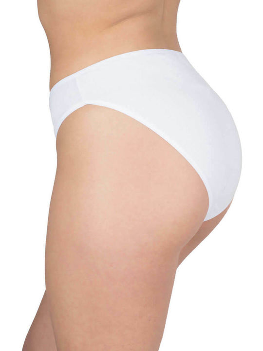 Tai Plus Βαμβακερά Femei Slip MultiPack White