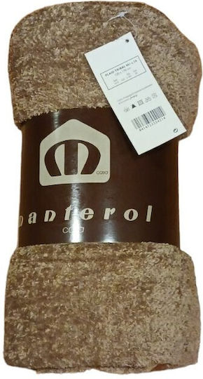 Manterol Casa Tribal 001 Ριχτάρι Πολυθρόνας Δύο 'Οψεων 130x170εκ. Τιρκουάζ
