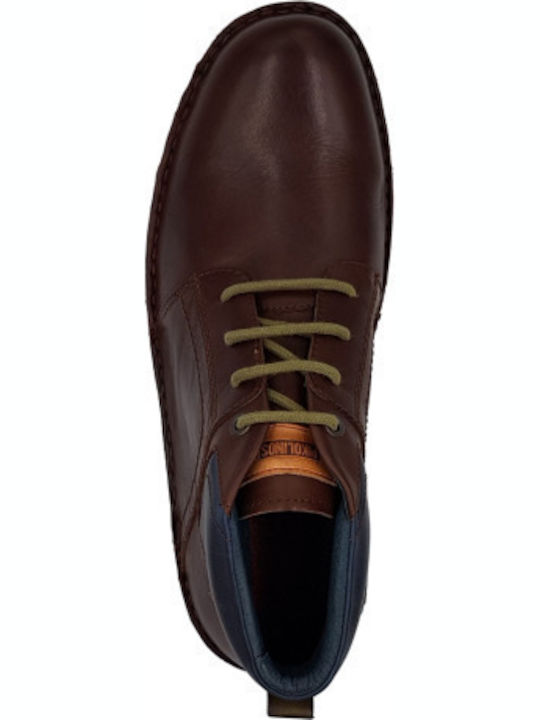 Leather Brown Men's Boots Anatomical