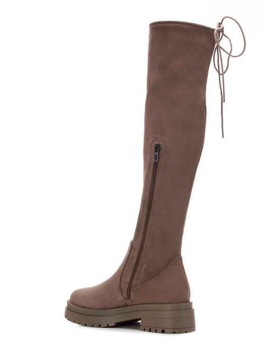 Damenstiefel Braun