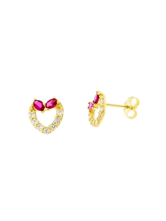 Xrisokosmima Earrings made of Gold 14K