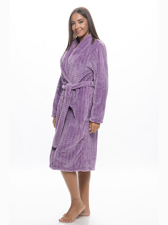 Koyote Winter Women's Robe Lila