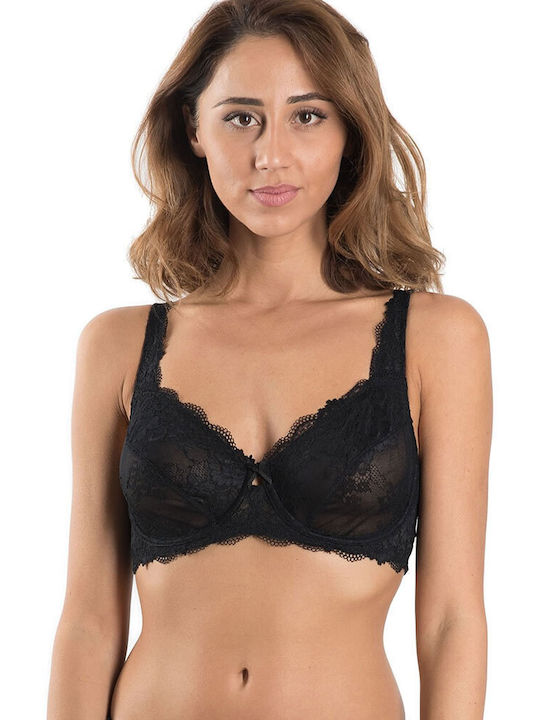 Sielei Bra without Padding Black