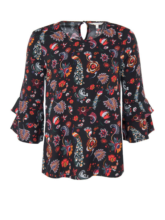 Women's Long Sleeve Shirt Black