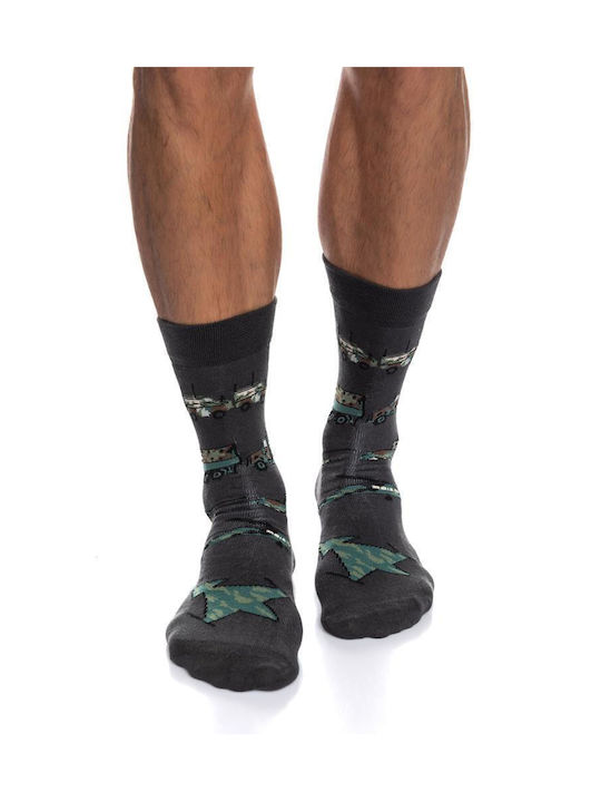 Inizio Men's Socks Charcoal