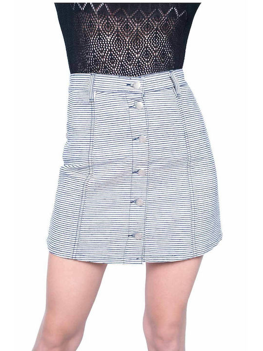 Minkpink Denim High Waist Skirt 020100194204122