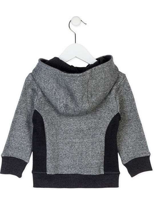 Losan Kids Cardigan with Hood grey