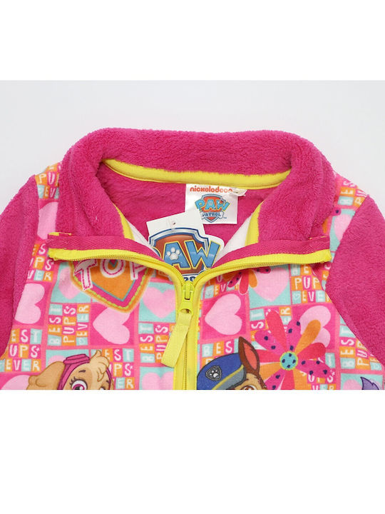 Nickelodeon Kids Cardigan Fleece fuchsia