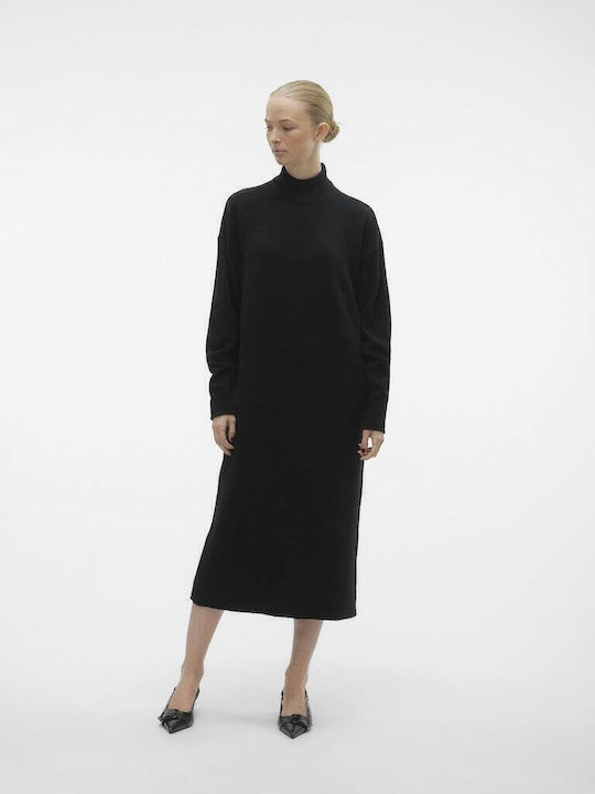 Kaden Midi Dress Black