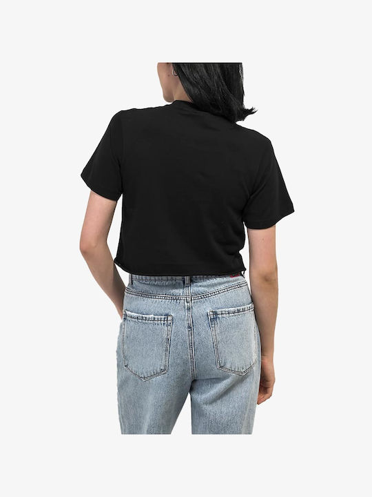 Rip N Dip Femeie Crop Tricou Negru