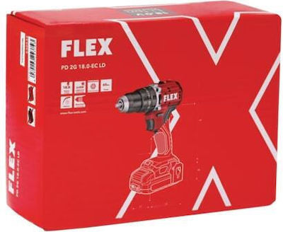 Flex Pd 2g 18.0-ec Ld C Κρουστικό Δραπανοκατσάβιδο Μπαταρίας Brushless Solo