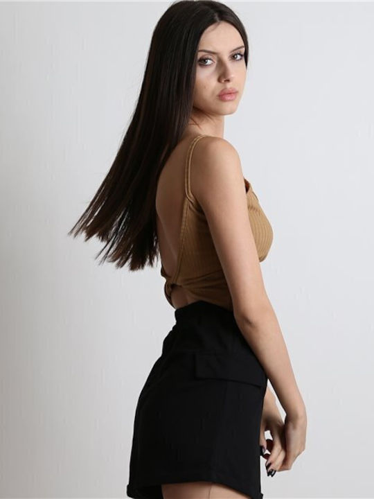 Cu Bretele Camel Tricou pentru femei