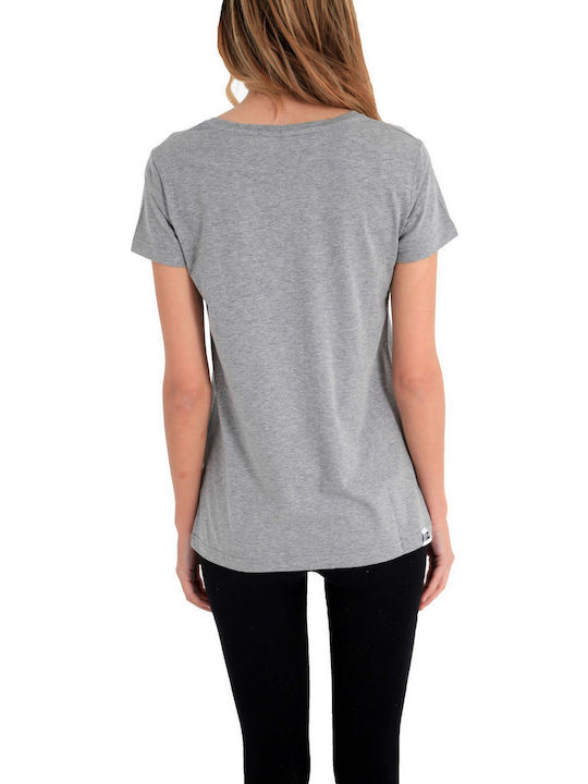 Women's T-shirt Polka Dot greymelange