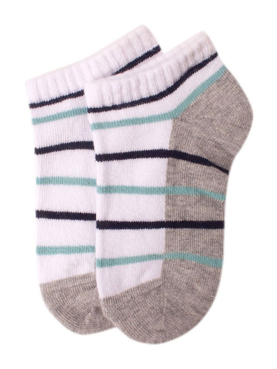 Bi Baby Kids' Ankle Socks Blue 3 Pairs