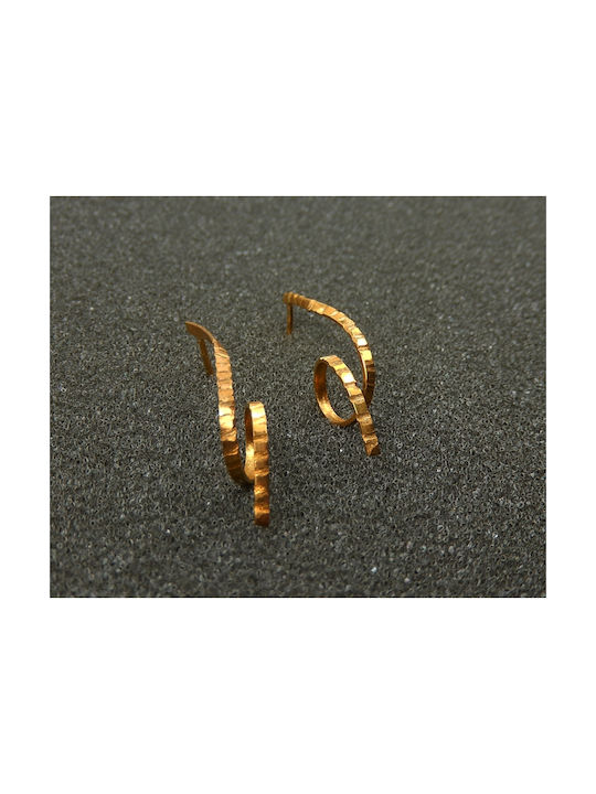 Polytimo Earrings made of Gold 14K