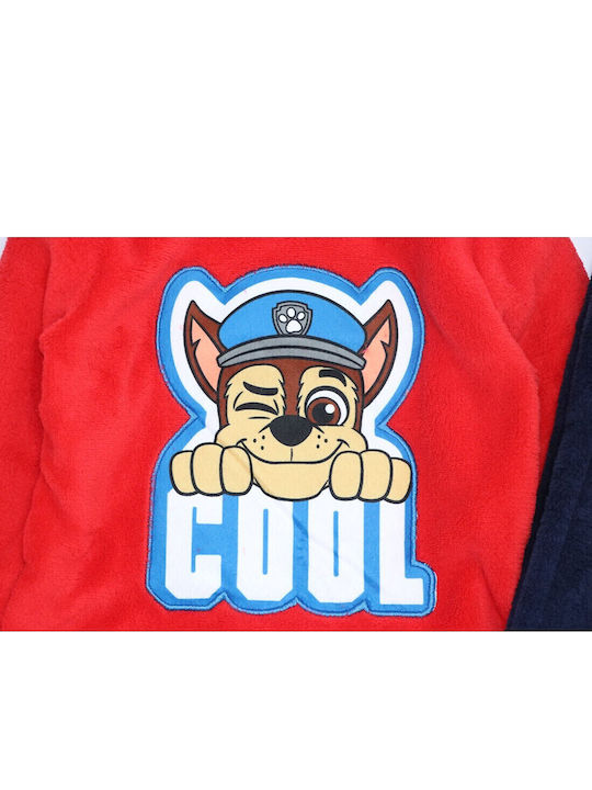 Nickelodeon Детска пижама Зимна Поларена Червена Vh2071