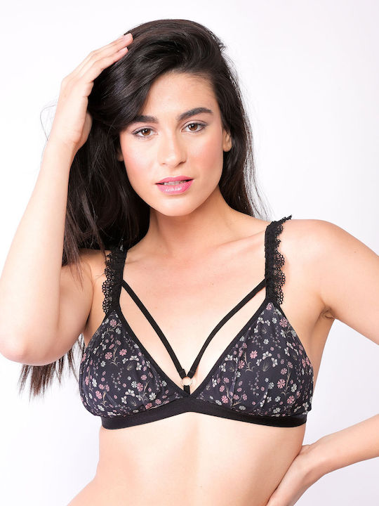 CottonHill Bralette Schwarz