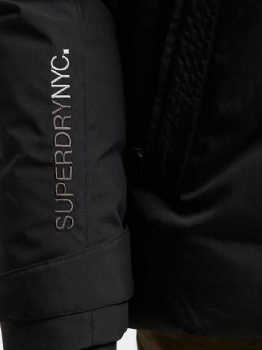 City Winter Jacket Parka Black