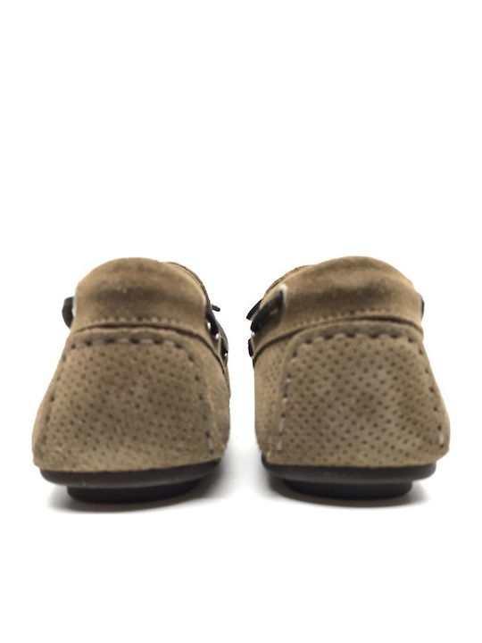 Men's Leather Loafers Beige