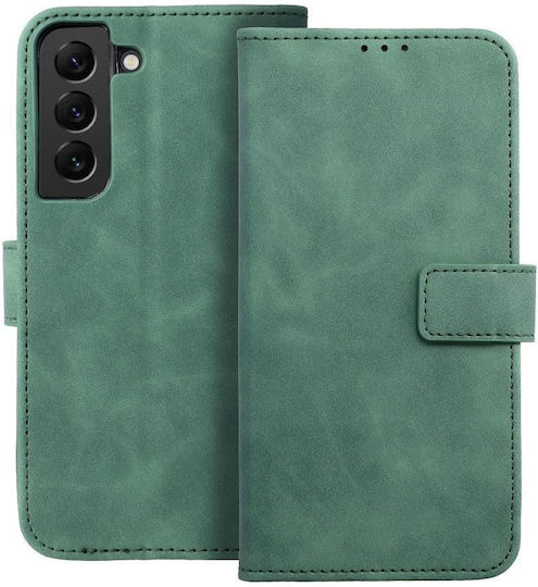 Forcell Tender Wallet Synthetic Leather Green (Galaxy S22 Ultra)