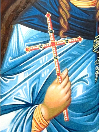 IconsGR Image Saint Tatiana Wooden 52x28cm
