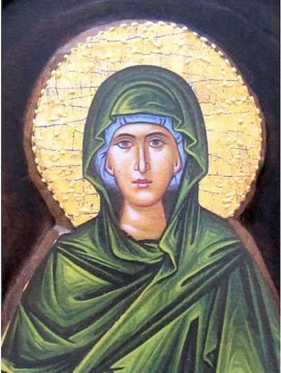 IconsGR Εικόνα Света София Дърво 52x28см.