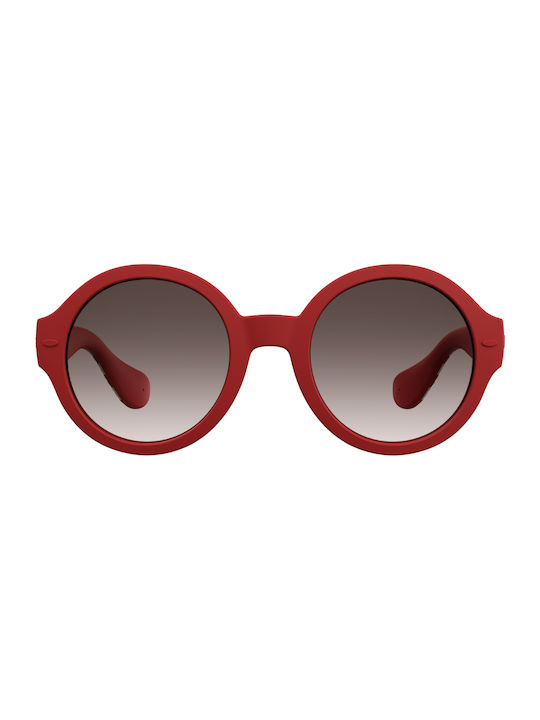 Havaianas Floripa M Sunglasses with Red Plastic Frame and Red Gradient Lens