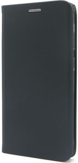 iNOS Curved S-Folio Book Piele artificială Albastru (Galaxy A02s)