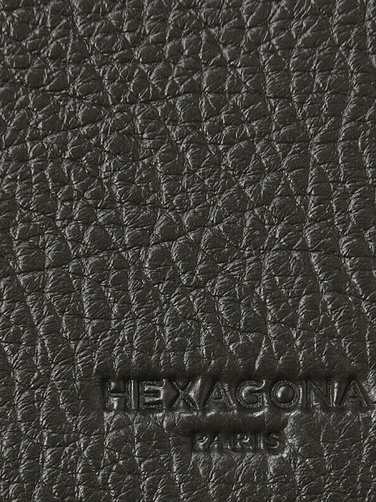 Leather Men's Wallet Cards with RFID Khaki