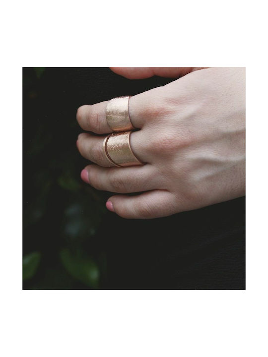 Amor Amor Ring made of Silver Gold Plated