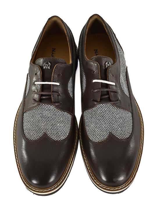 Men's Leather Casual Shoes Brown