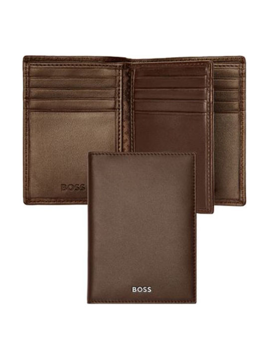 Boss Men's Wallet Cards Brown